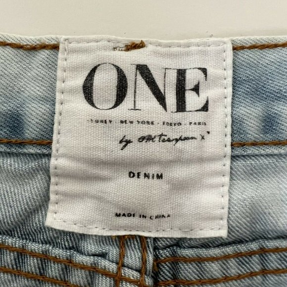 COPY - One Teaspoon Womens Awesome Baggies Low Waist Relaxed Leg Jeans Sz 28 - Picture 10 of 11
